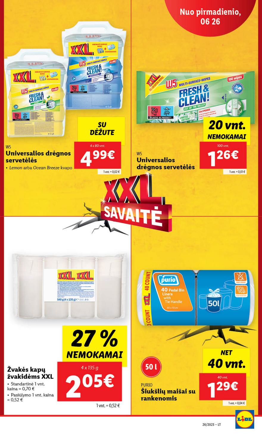 Lidl maisto prekių pasiūlymai akcijos nuo 
  2023-06-26 iki 
  2023-07-02 | Leidinukas.lt puslapis 31