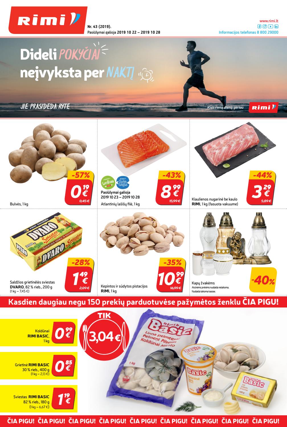 Rimi savaitinis leidinys akcijos nuo 
  2019-10-22 iki 
  2019-10-28 | Leidinukas.lt puslapis 1