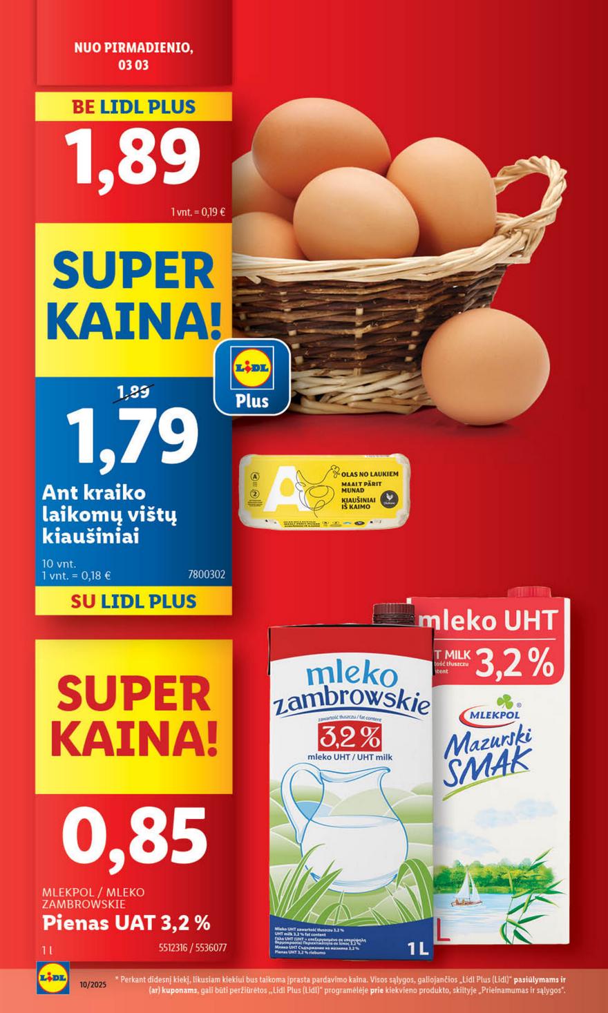 Lidl leidinys naujas akcijos nuo 
  2025-03-03 iki 
  2025-03-09 | Leidinukas.lt puslapis 12