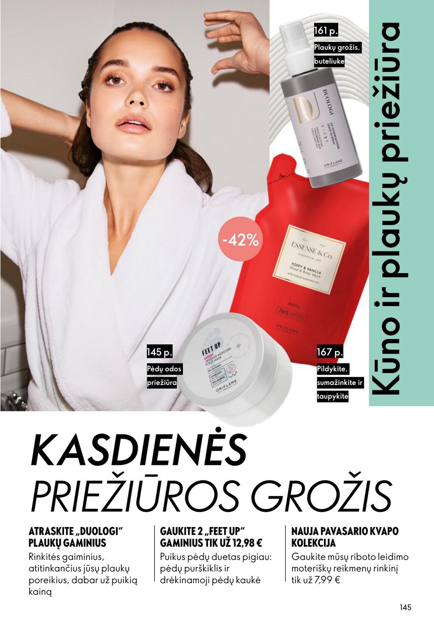 Oriflame katalogas akcijos nuo 
  2026-02-18 iki 
  2026-03-10 | Leidinukas.lt puslapis 145