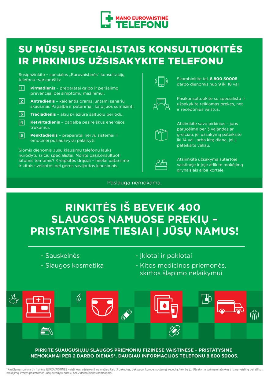 Euro vaistinė leidinys akcijos nuo 
  2023-01-01 iki 
  2023-01-30 | Leidinukas.lt puslapis 30