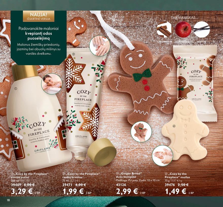 Oriflame katalogas akcijos nuo 
  2021-12-01 iki 
  2021-12-31 | Leidinukas.lt puslapis 18