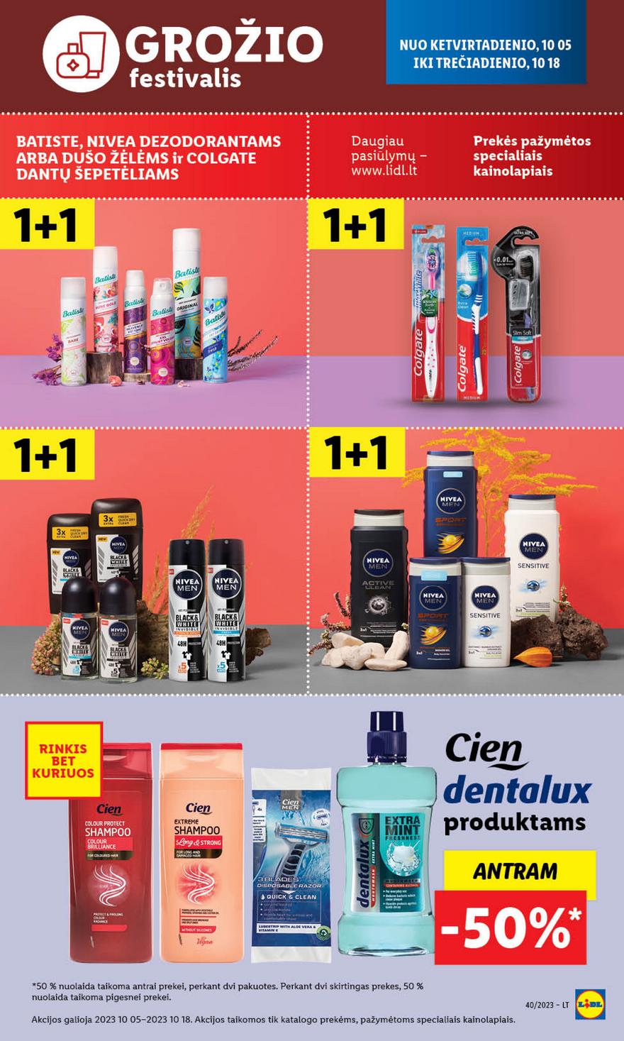 Lidl pasiūlymai akcijos nuo 
  2023-10-02 iki 
  2023-10-08 | Leidinukas.lt puslapis 45