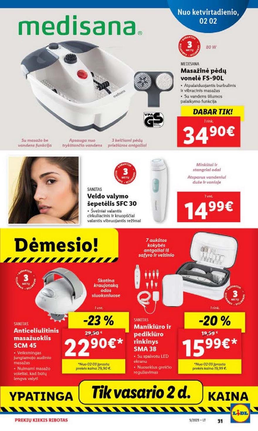 Ldil ne maisto leidinys akcijos nuo 
  2023-01-30 iki 
  2023-02-05 | Leidinukas.lt puslapis 31