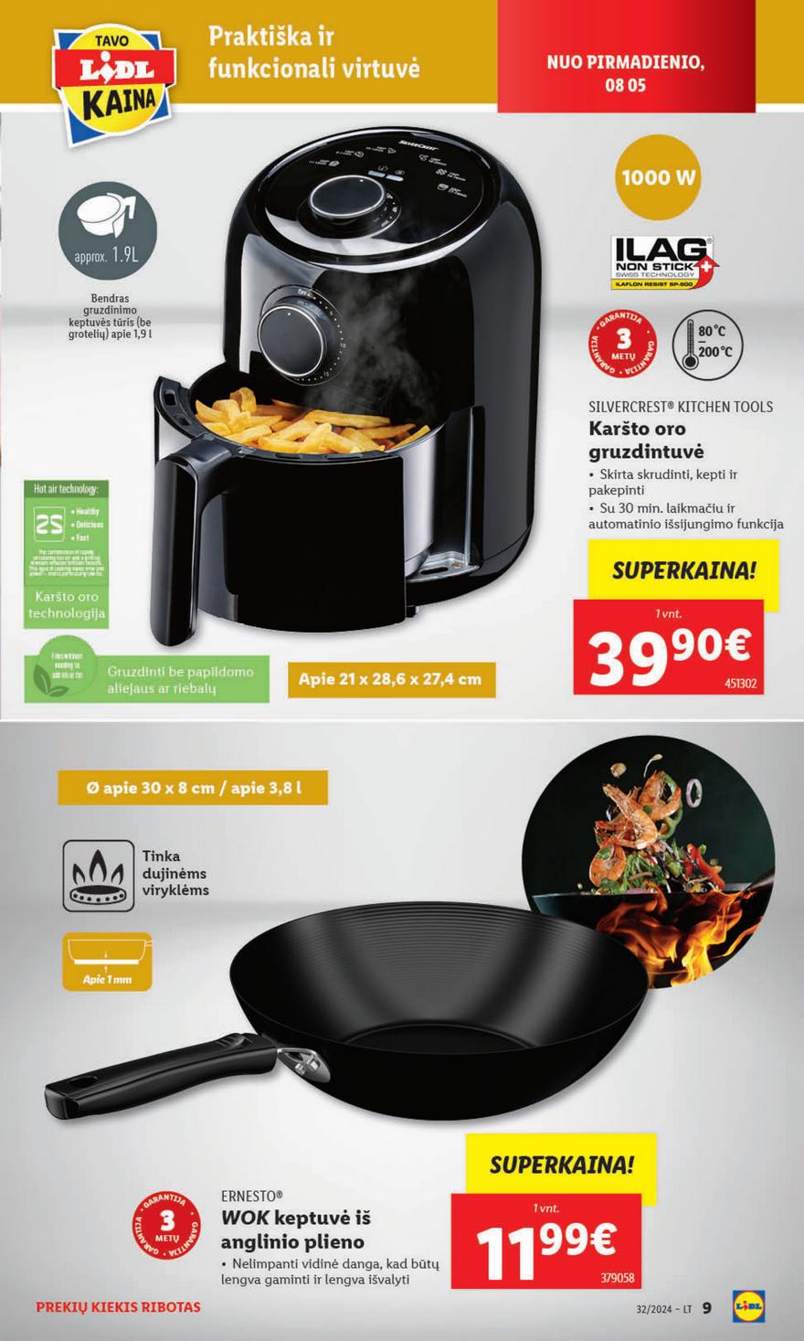 Lidl ne maisto leidinys akcijos nuo 
  2024-08-05 iki 
  2024-08-11 | Leidinukas.lt puslapis 9