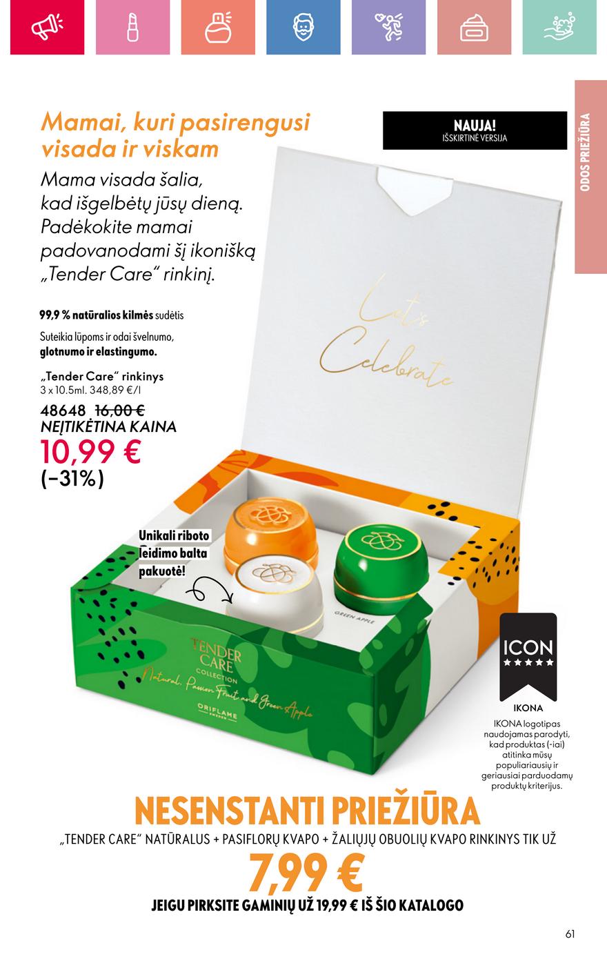 Oriflame katalogas akcijos nuo 
  2025-05-11 iki 
  2025-05-31 | Leidinukas.lt puslapis 61