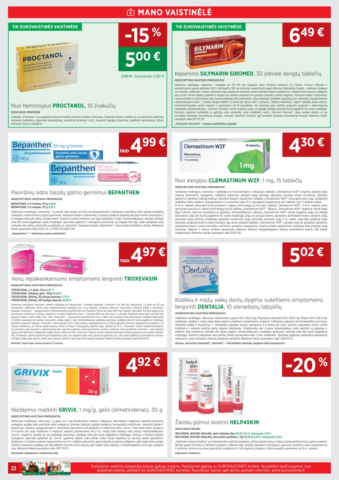 Euro vaistinė leidinys akcijos nuo 
  2021-03-01 iki 
  2021-03-31 | Leidinukas.lt puslapis 22