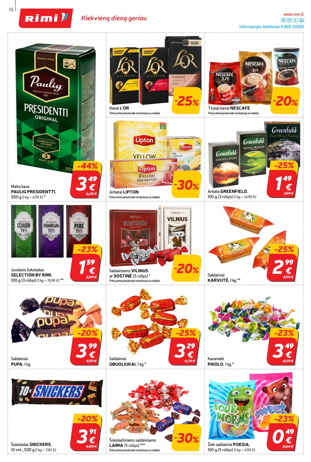 Rimi savaitinis leidinys akcijos nuo 
  2019-10-22 iki 
  2019-10-28 | Leidinukas.lt puslapis 16