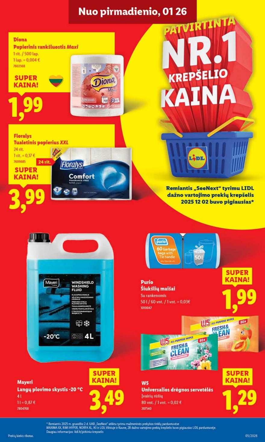 Lidl leidinys naujas akcijos nuo 
  2026-01-26 iki 
  2026-02-01 | Leidinukas.lt puslapis 13