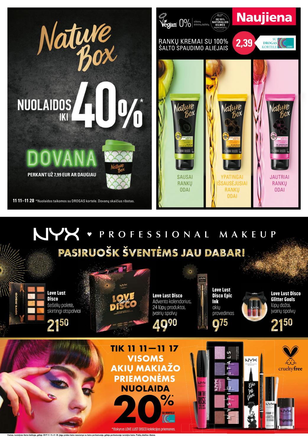 Drogas leidinys akcijos nuo 
  2019-11-11 iki 
  2019-11-28 | Leidinukas.lt puslapis 20