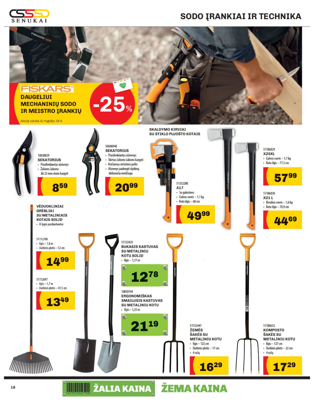 Senukai reklaminis leidinys akcijos nuo 
  2019-08-29 iki 
  2019-09-16 | Leidinukas.lt puslapis 18