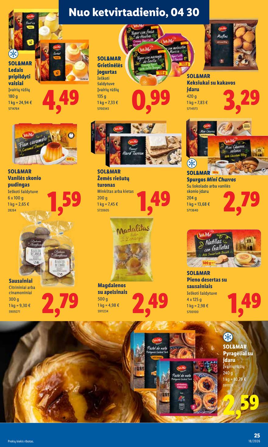 Lidl leidinys naujas akcijos nuo 
  2026-04-27 iki 
  2026-05-03 | Leidinukas.lt puslapis 25