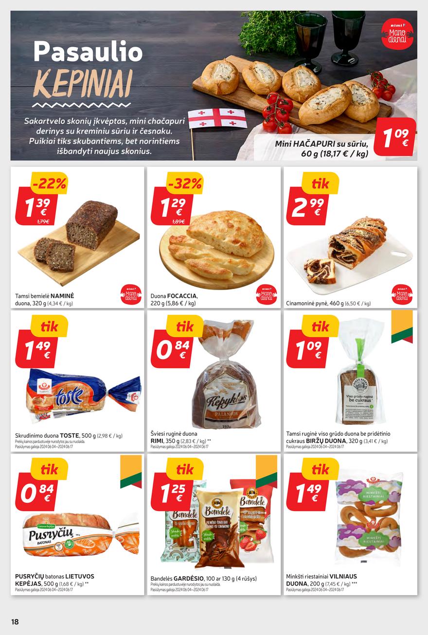 Rimi savaitinis leidinys akcijos nuo 
  2024-06-04 iki 
  2024-06-10 | Leidinukas.lt puslapis 18