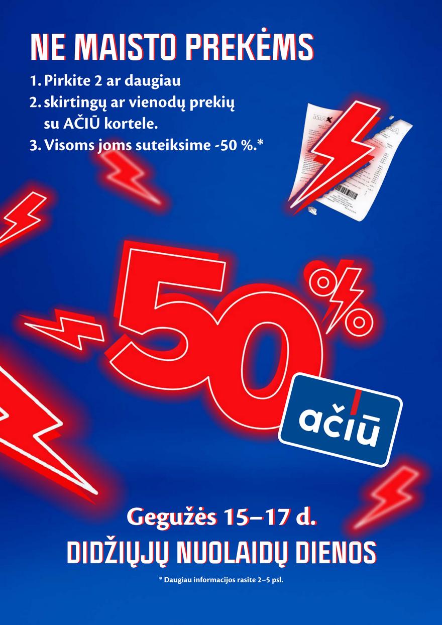 Maxima leidinukas akcijos nuo 
  2026-05-12 iki 
  2026-05-18 | Leidinukas.lt puslapis 56
