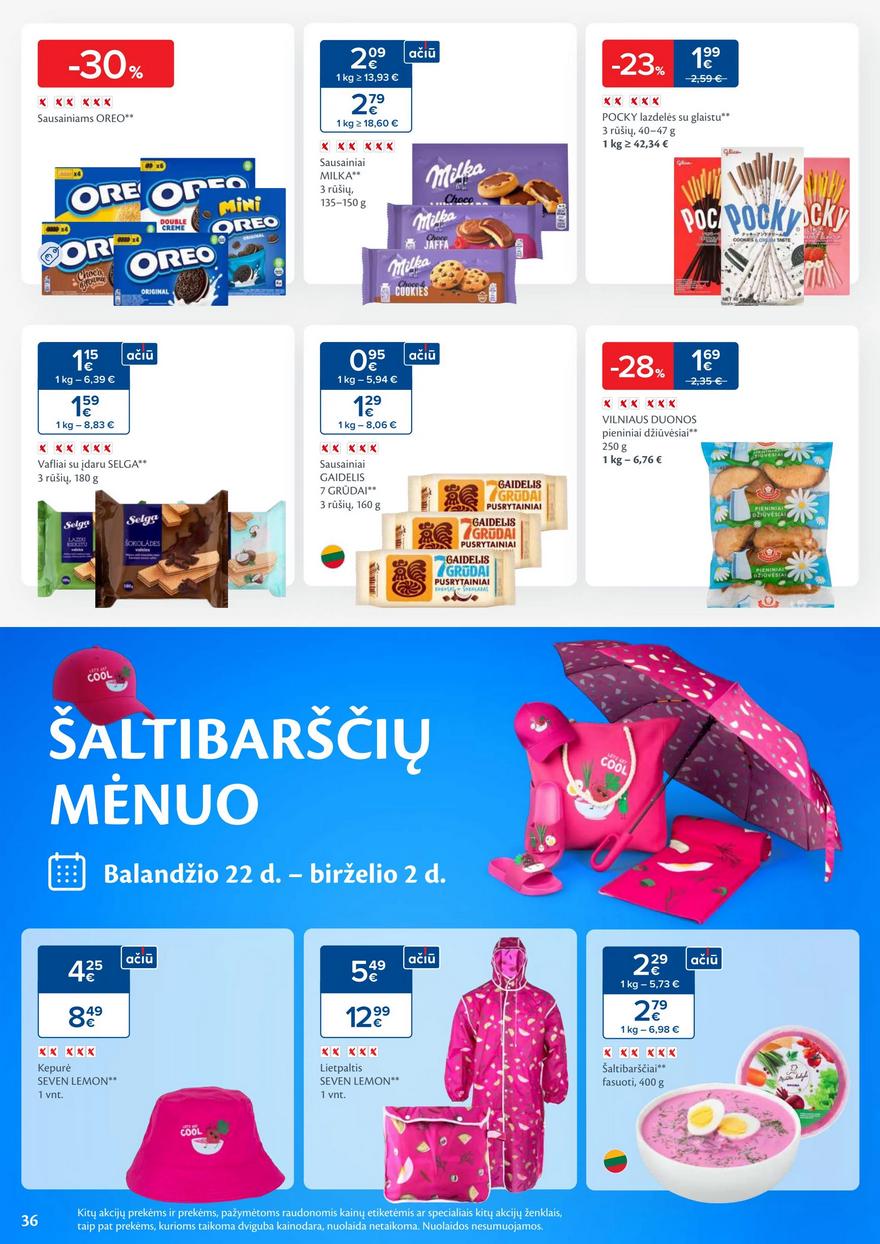 Maxima savaitinis leidinys 21 akcijos nuo 
  2025-05-20 iki 
  2025-05-26 | Leidinukas.lt puslapis 36