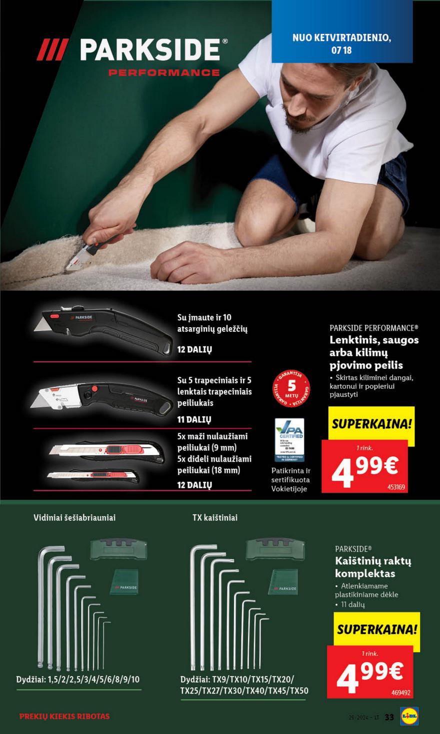 Lidl ne maisto leidinys akcijos nuo 
  2024-07-15 iki 
  2024-07-21 | Leidinukas.lt puslapis 33