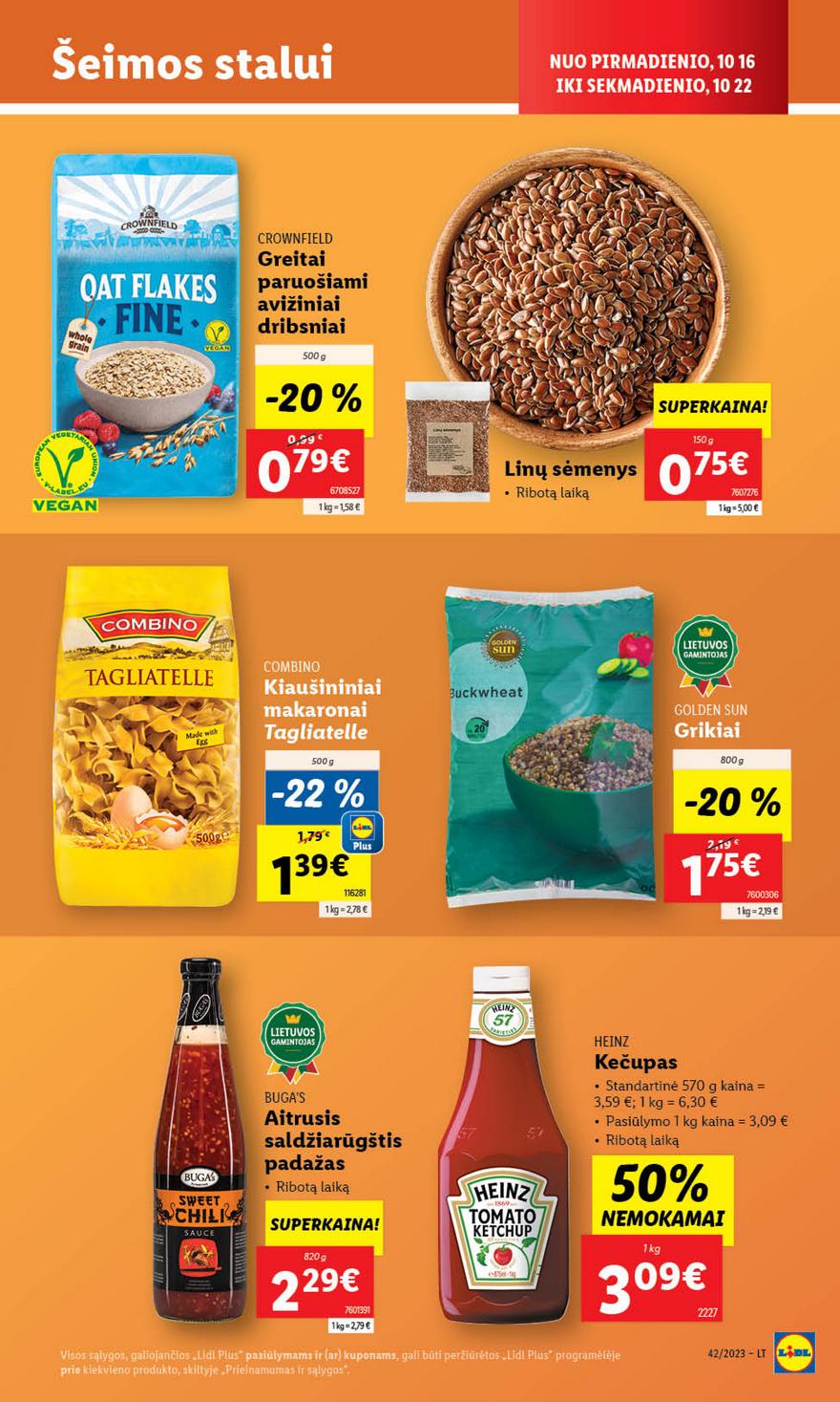 Lidl pasiūlymai akcijos nuo 
  2023-10-16 iki 
  2023-10-22 | Leidinukas.lt puslapis 35