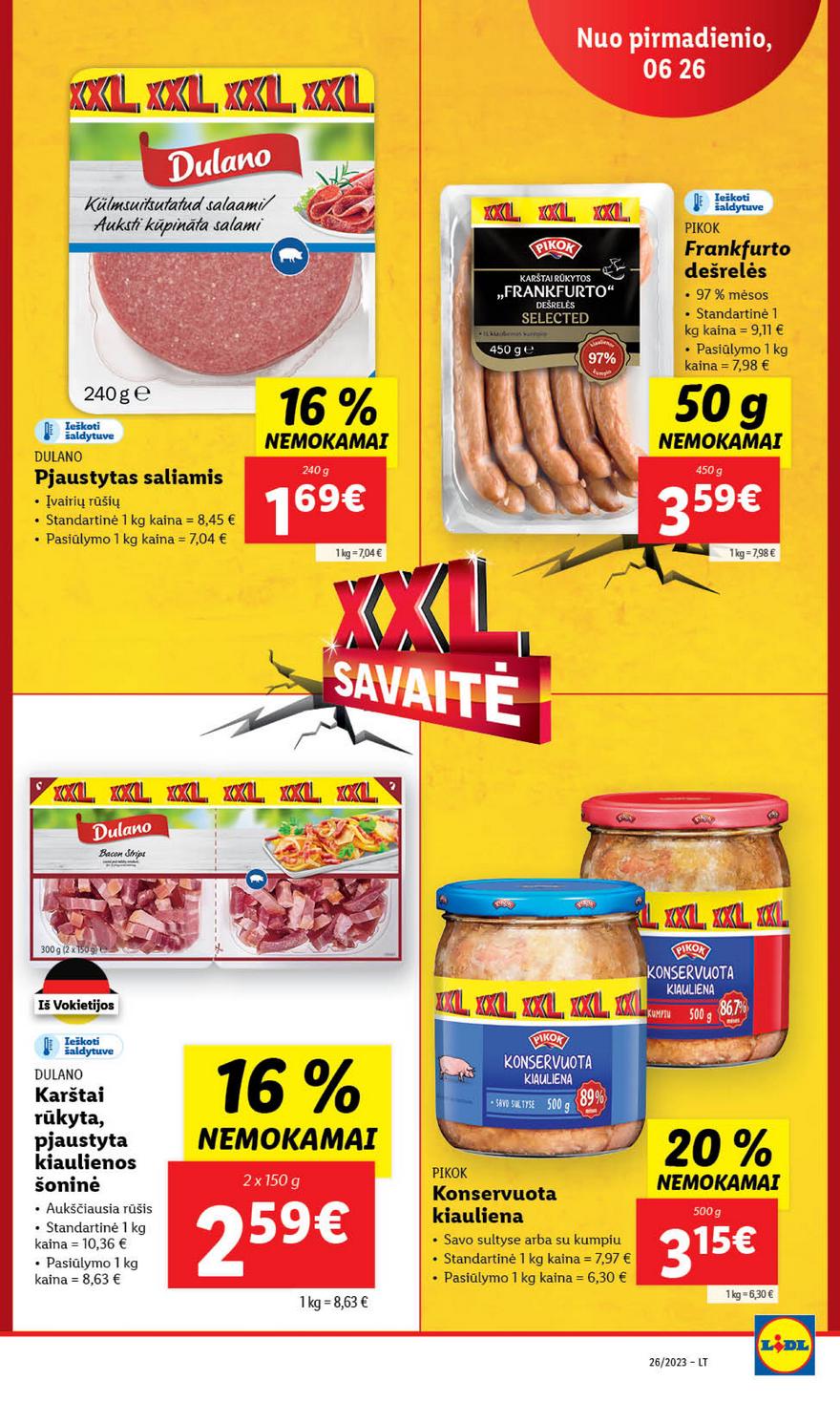 Lidl maisto prekių pasiūlymai akcijos nuo 
  2023-06-26 iki 
  2023-07-02 | Leidinukas.lt puslapis 24