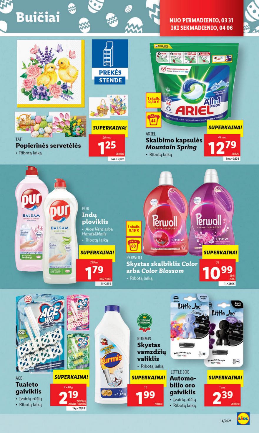 Lidl leidinys akcijos nuo 
  2025-03-31 iki 
  2025-04-06 | Leidinukas.lt puslapis 35