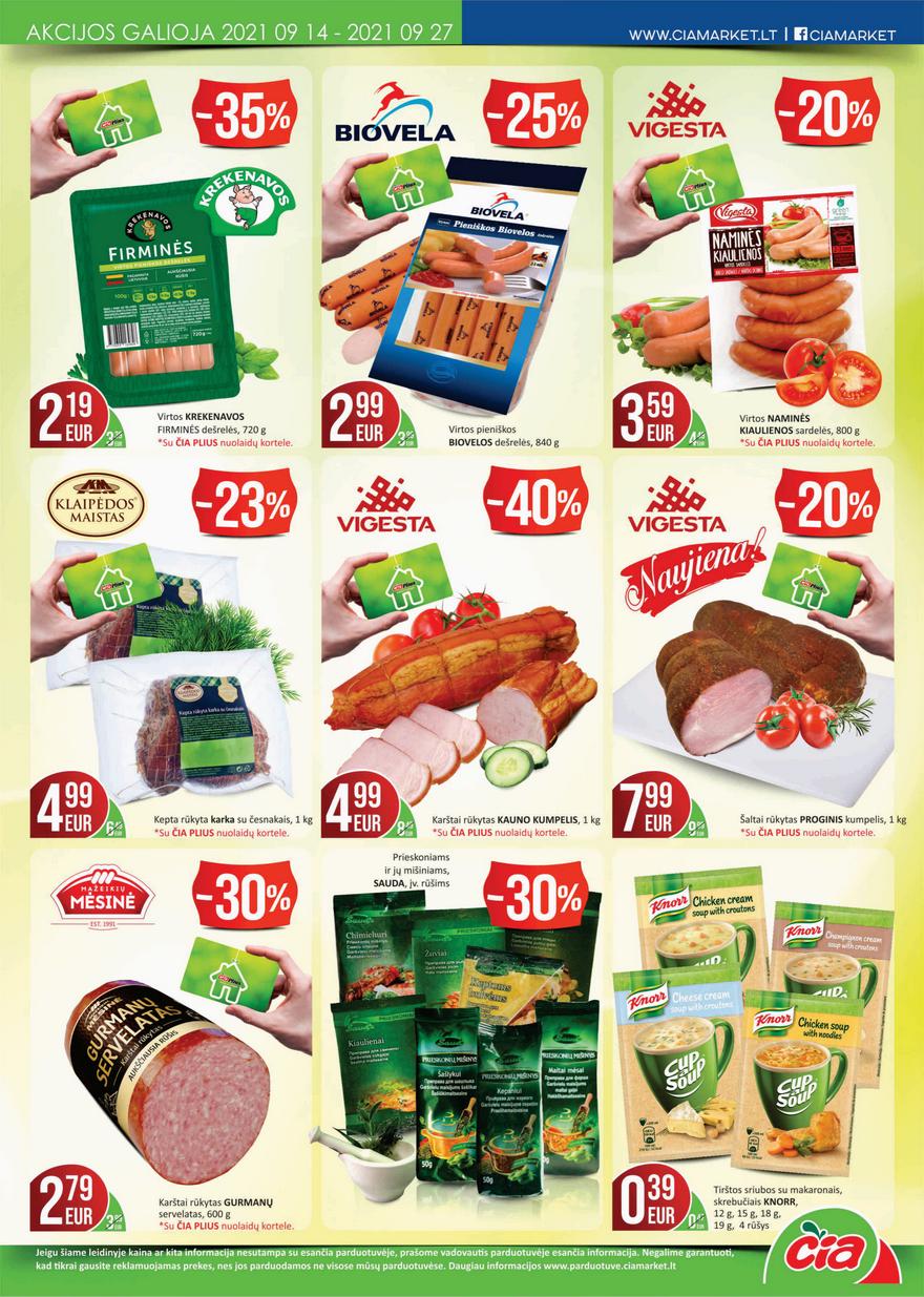 Čia market leidinys akcijos nuo 
  2021-09-14 iki 
  2021-09-27 | Leidinukas.lt puslapis 5