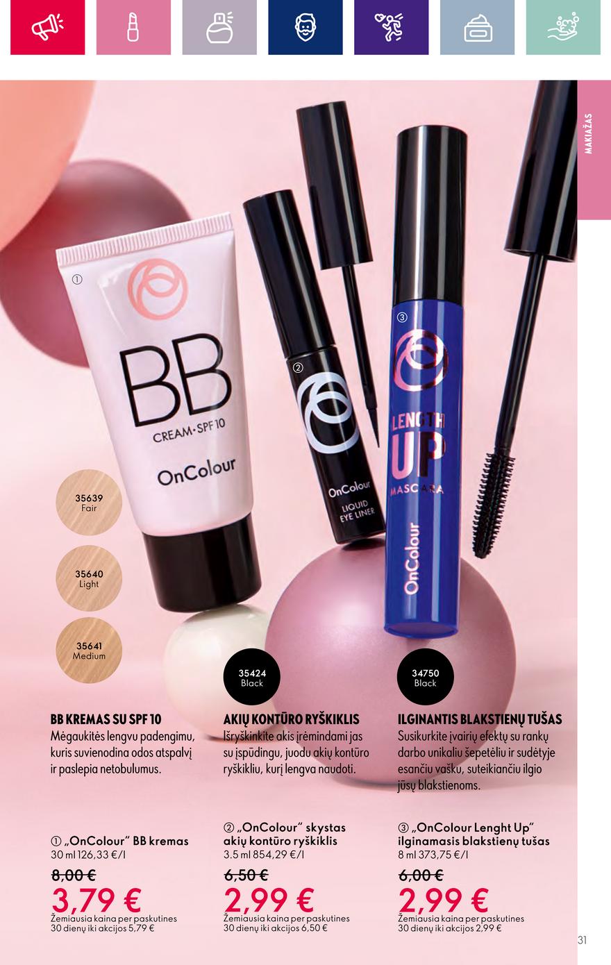 Oriflame katalogas akcijos nuo 
  2023-10-25 iki 
  2023-11-07 | Leidinukas.lt puslapis 31