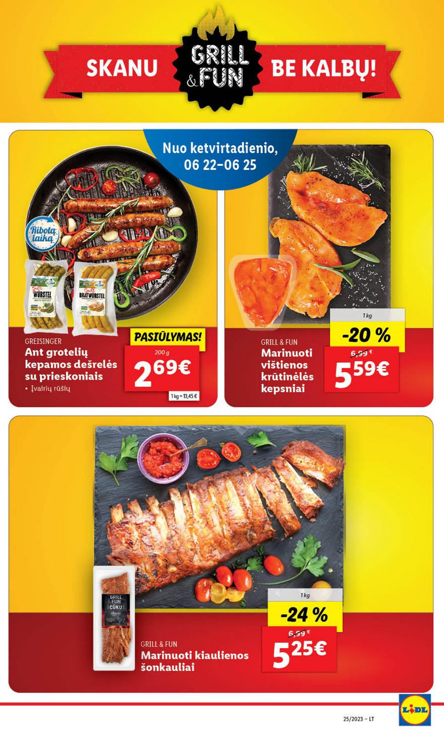 Lidl pasiūlymai akcijos nuo 
  2023-06-19 iki 
  2023-06-25 | Leidinukas.lt puslapis 16