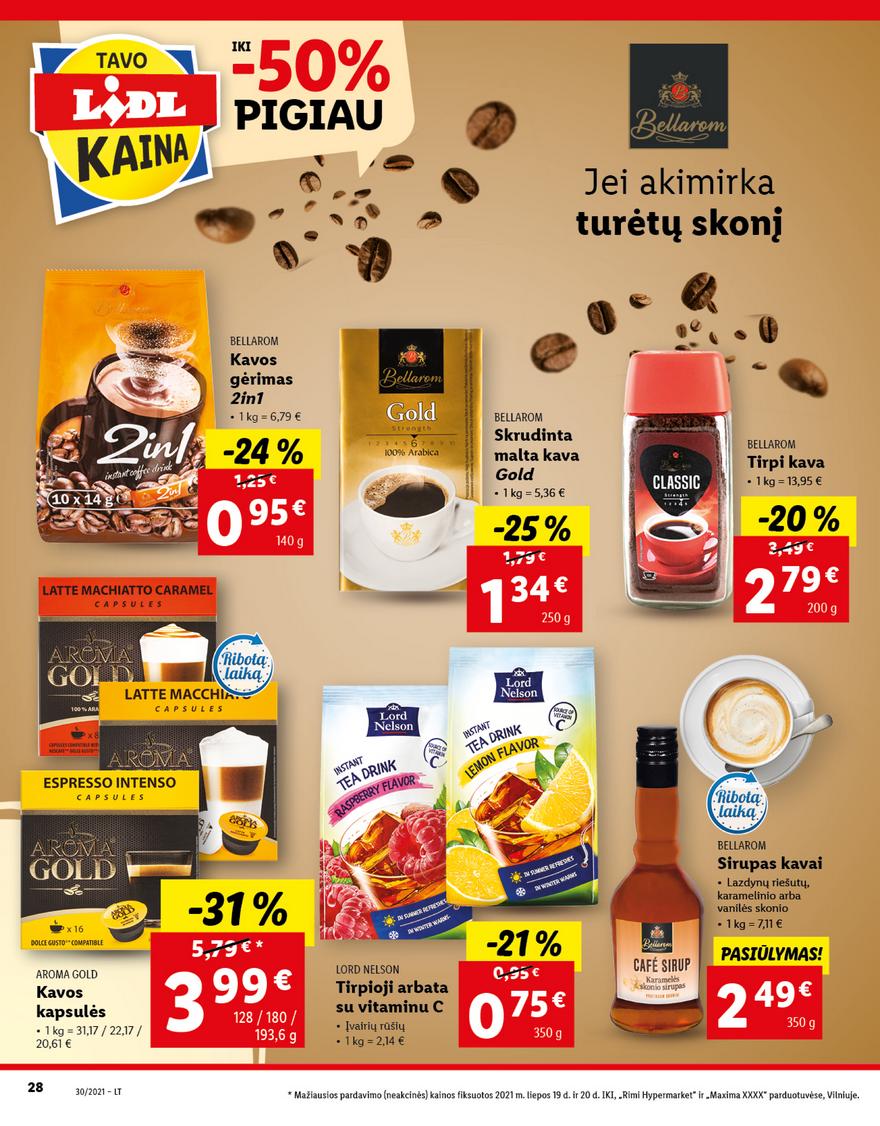 Lidl maisto prekių pasiūlymai akcijos nuo 
  2021-07-26 iki 
  2021-08-01 | Leidinukas.lt puslapis 28