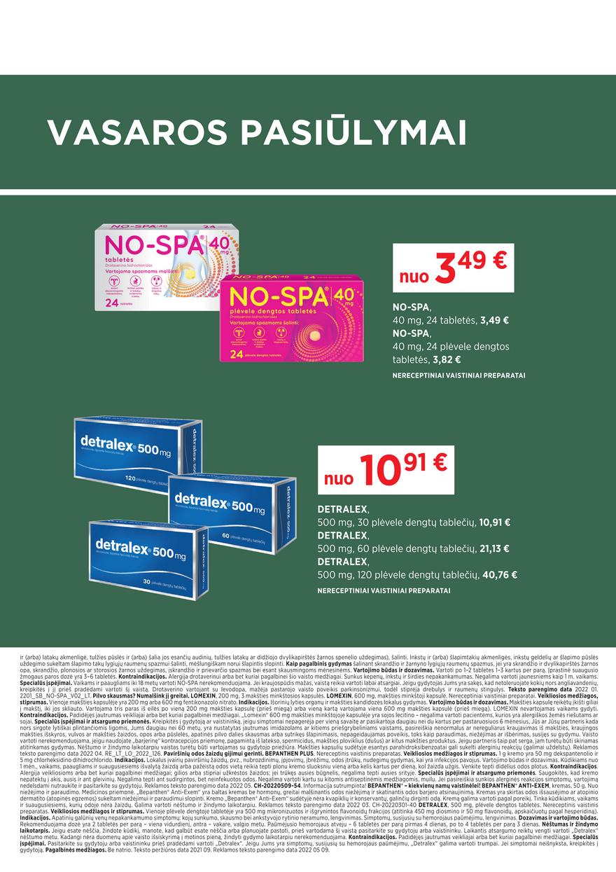 Euro vaistinė leidinys akcijos nuo 
  2022-06-01 iki 
  2022-06-30 | Leidinukas.lt puslapis 7