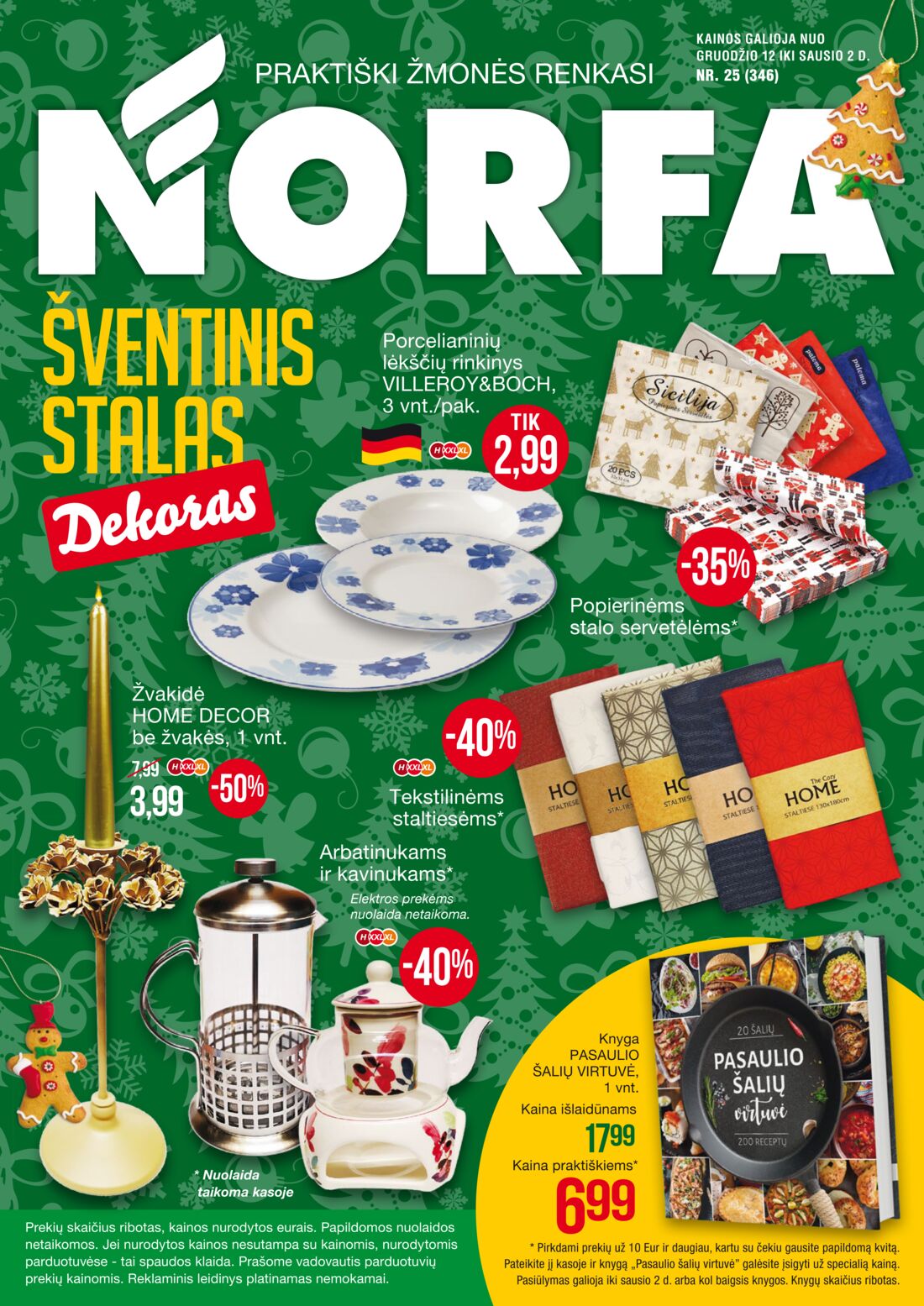 Norfa kaininis leidinys akcijos nuo 
  2019-12-12 iki 
  2020-01-02 | Leidinukas.lt puslapis 1