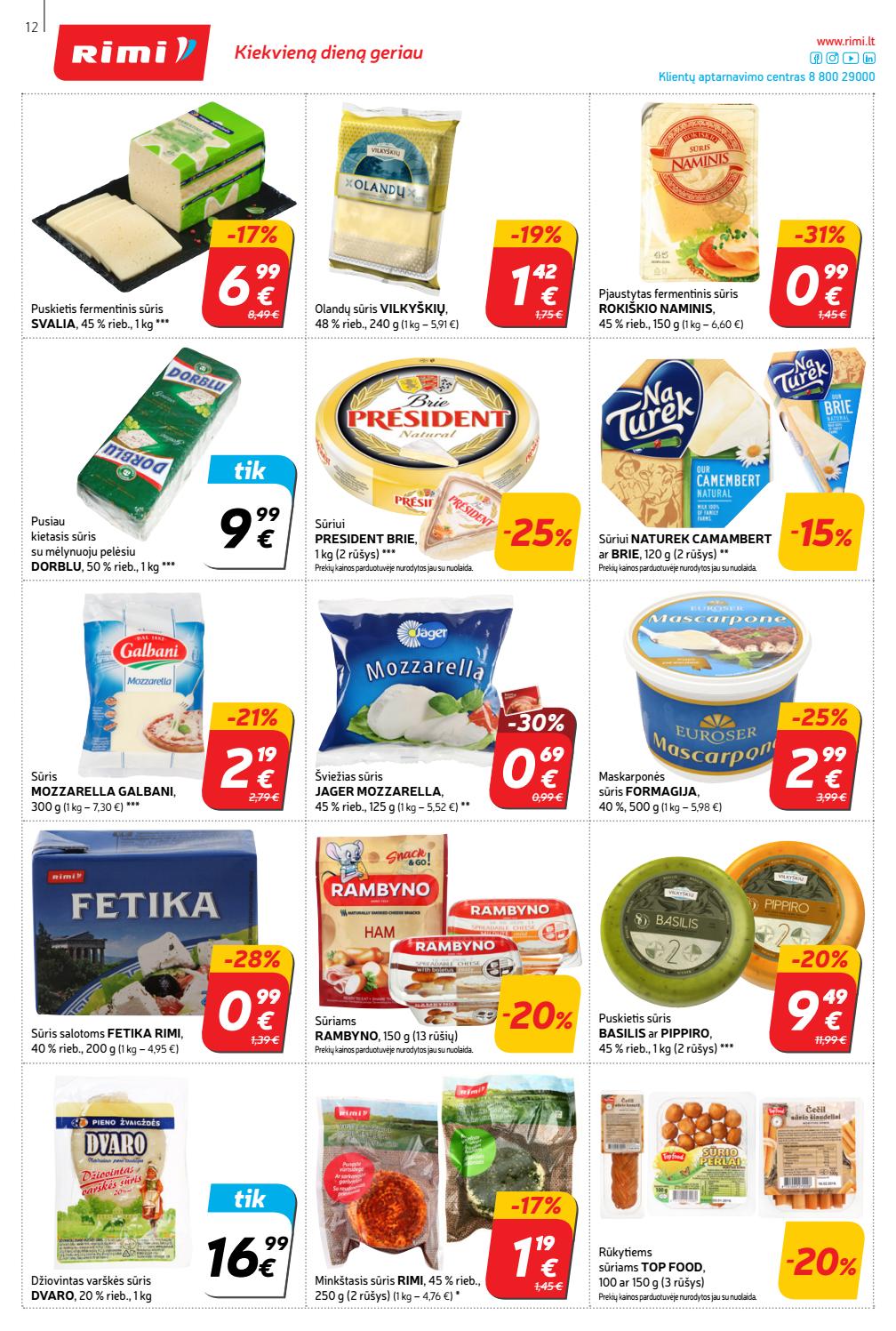 Rimi savaitinis leidinys akcijos nuo 
  2020-07-21 iki 
  2020-07-27 | Leidinukas.lt puslapis 12
