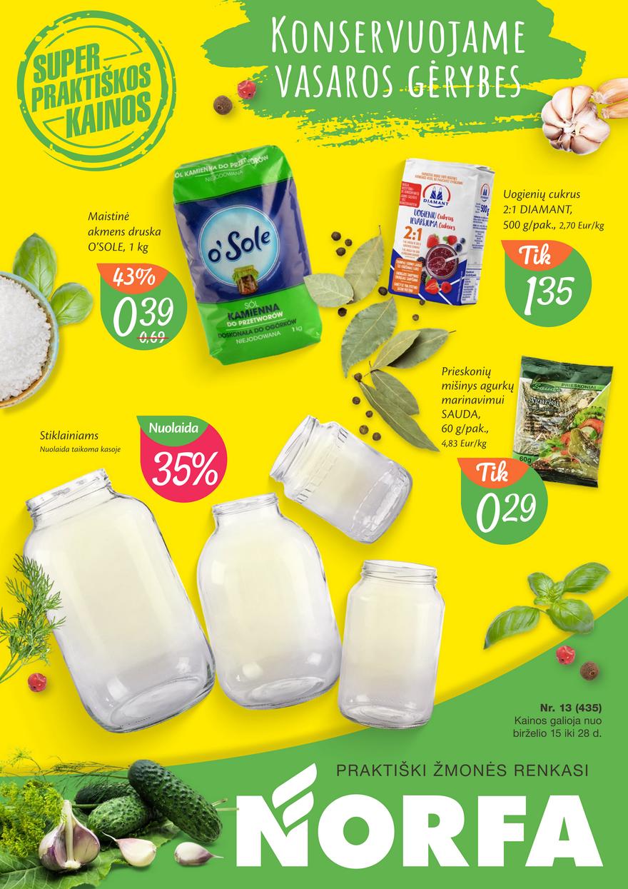Norfos kaininis leidinys akcijos nuo 
  2023-06-15 iki 
  2023-06-28 | Leidinukas.lt puslapis 1