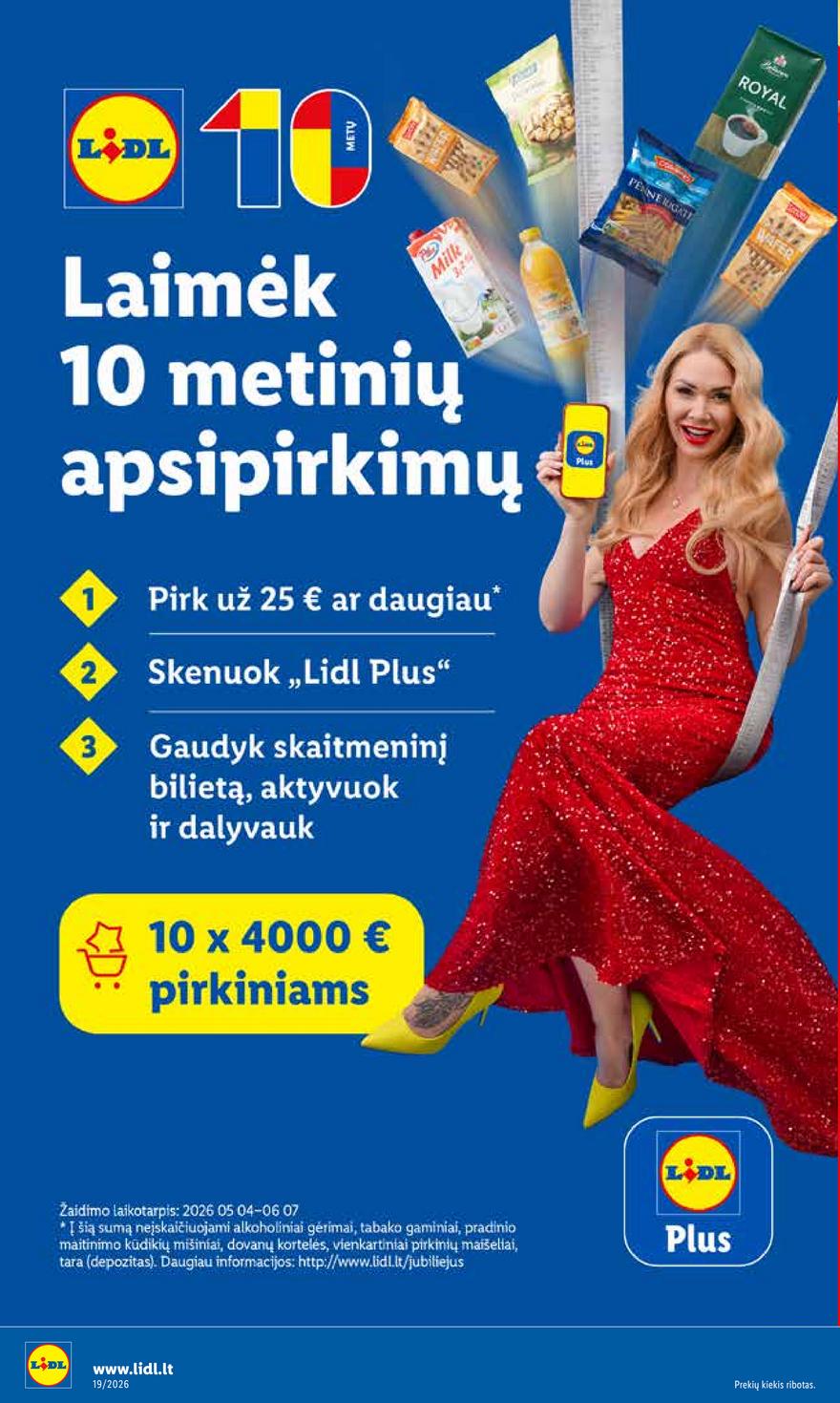 Lidl leidinys akcijos nuo 
  2026-05-04 iki 
  2026-05-10 | Leidinukas.lt puslapis 2