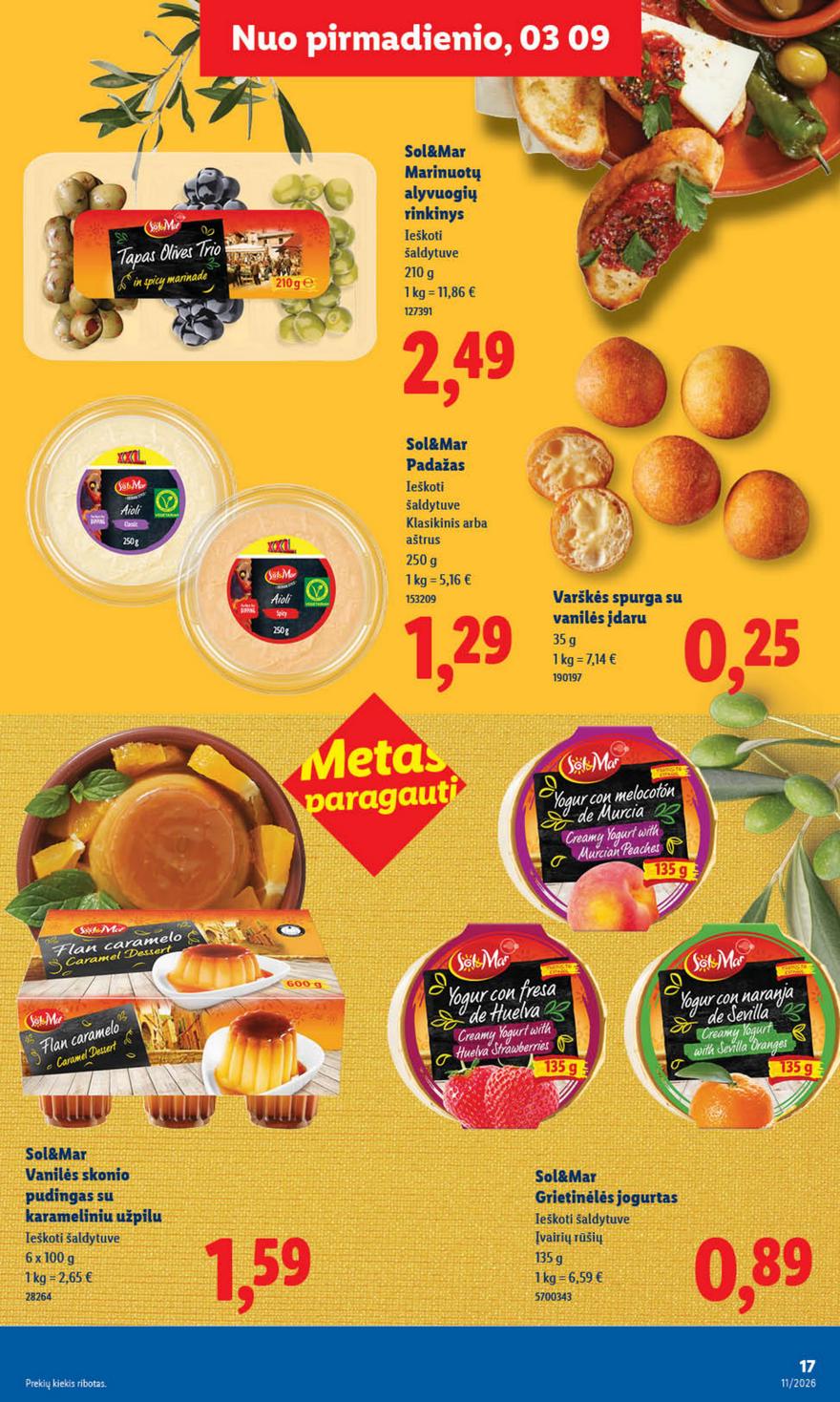 Lidl leidinys naujas akcijos nuo 
  2026-03-09 iki 
  2026-03-15 | Leidinukas.lt puslapis 17