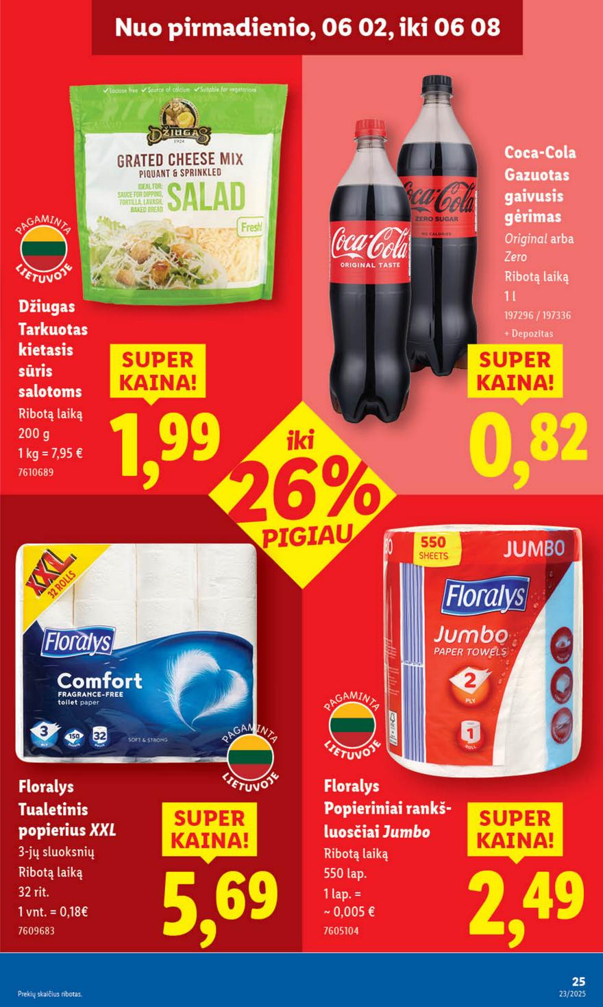 Lidl savaitinis leidinys akcijos nuo 
  2025-06-02 iki 
  2025-06-08 | Leidinukas.lt puslapis 31