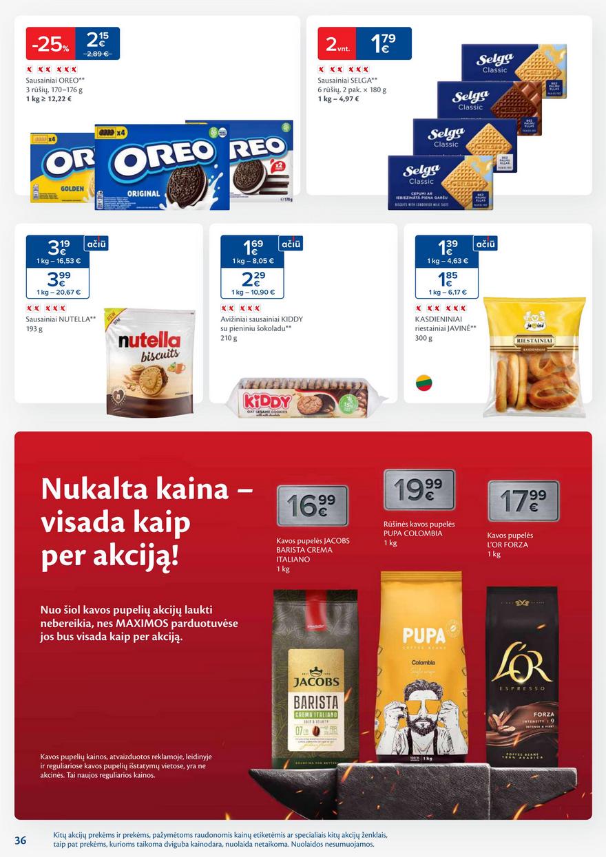 Maxima savaitinis leidinys 27 akcijos nuo 
  2025-07-01 iki 
  2025-07-07 | Leidinukas.lt puslapis 36