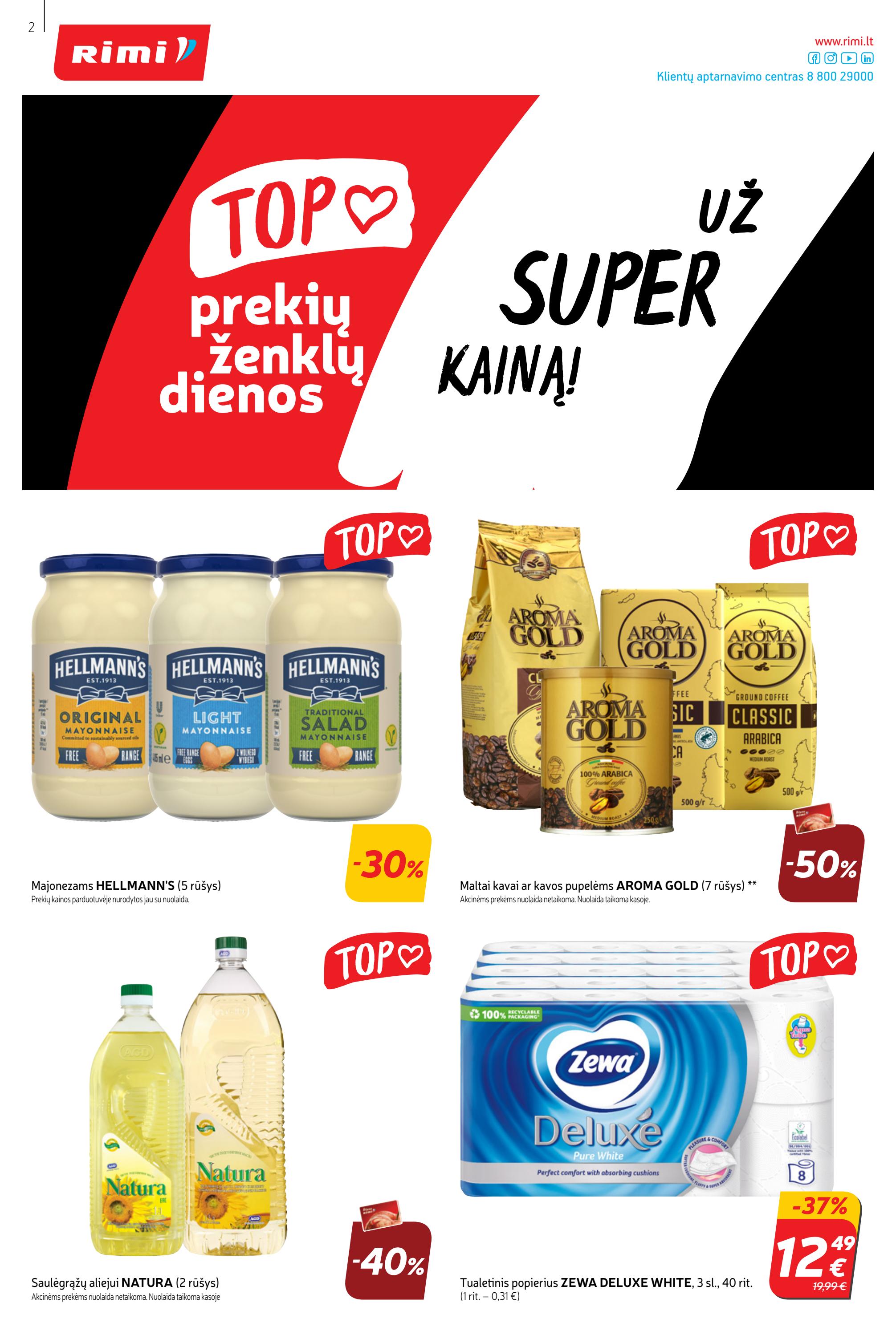 Rimi savaitinis leidinys akcijos nuo 
  2022-10-18 iki 
  2022-10-24 | Leidinukas.lt puslapis 2