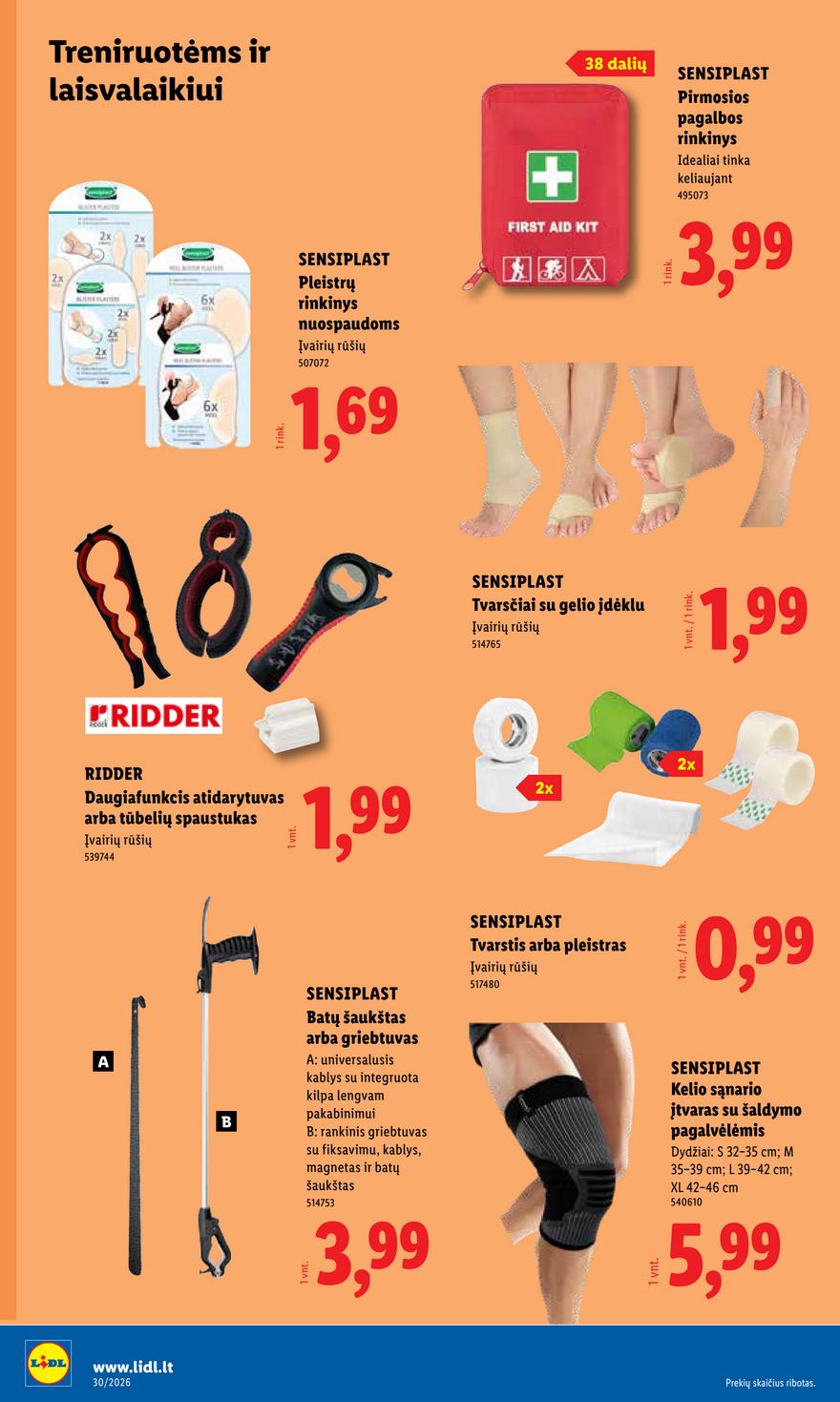 Lidl leidinys akcijos nuo 
  2026-07-20 iki 
  2026-07-26 | Leidinukas.lt puslapis 8
