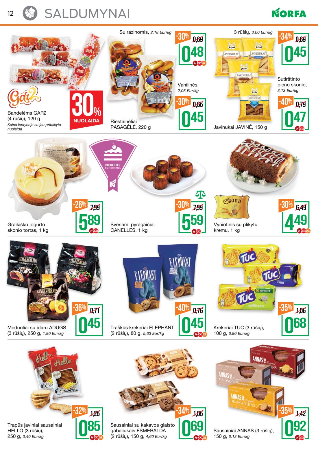 Norfa kaininis leidinys akcijos nuo 
  2019-07-11 iki 
  2019-07-24 | Leidinukas.lt puslapis 12