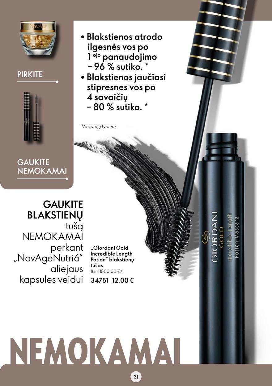 Oriflame katalogas akcijos nuo 
  2022-09-14 iki 
  2022-10-04 | Leidinukas.lt puslapis 31