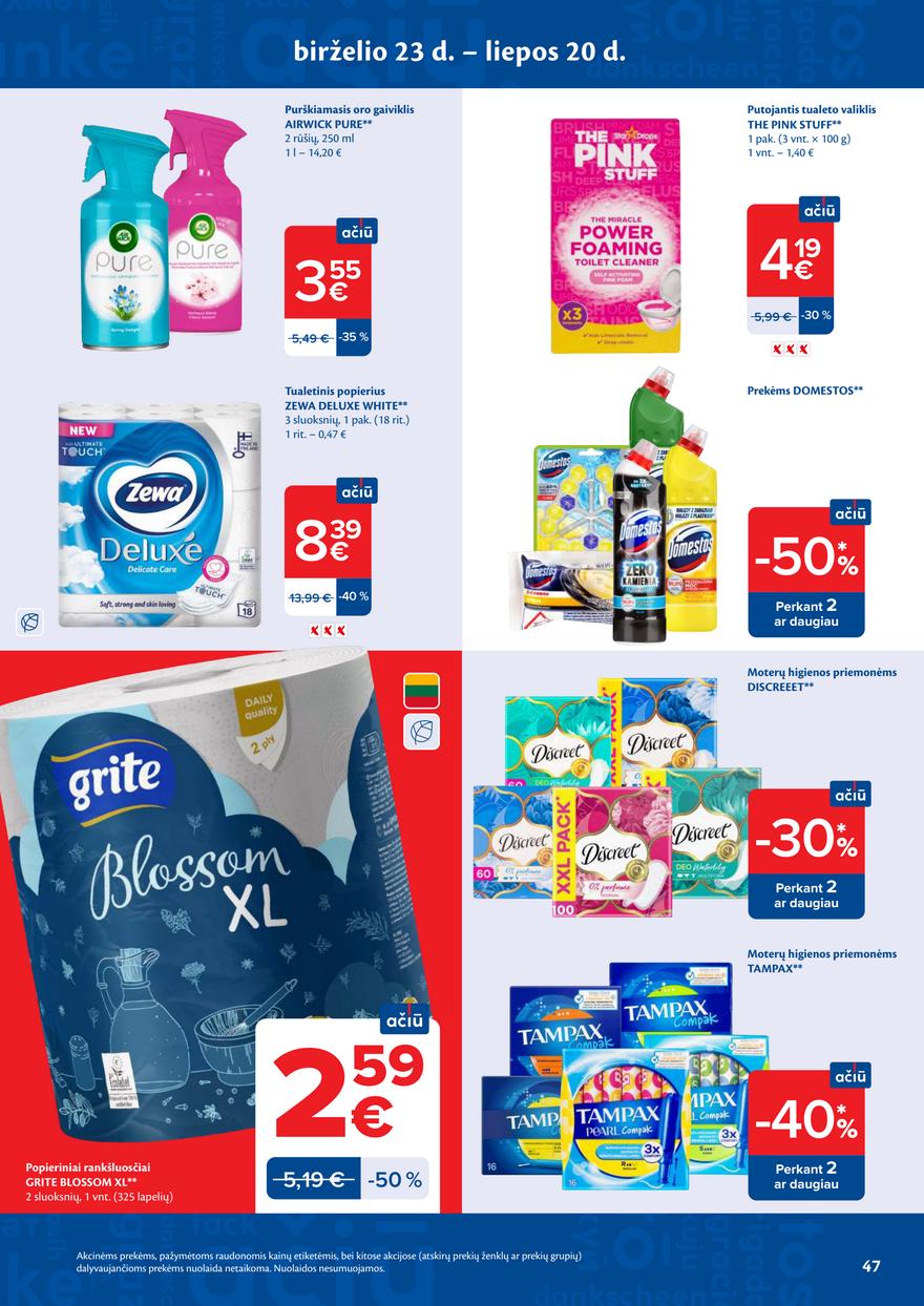 Maxima leidinys akcijos nuo 
  2026-07-14 iki 
  2026-07-20 | Leidinukas.lt puslapis 47