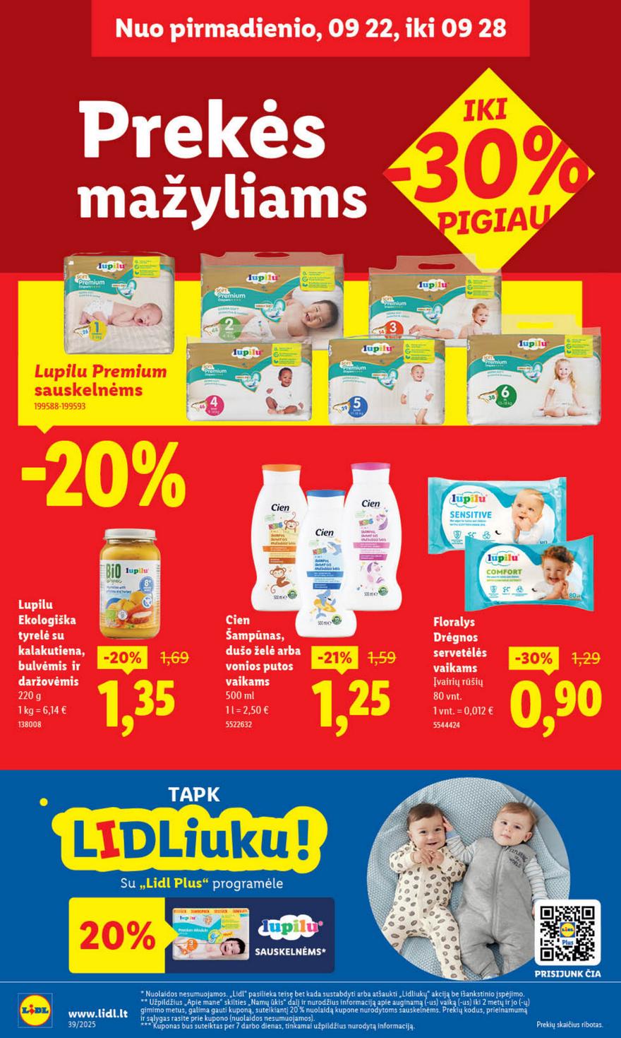 Lidl leidinys naujas akcijos nuo 
  2025-09-22 iki 
  2025-09-28 | Leidinukas.lt puslapis 40