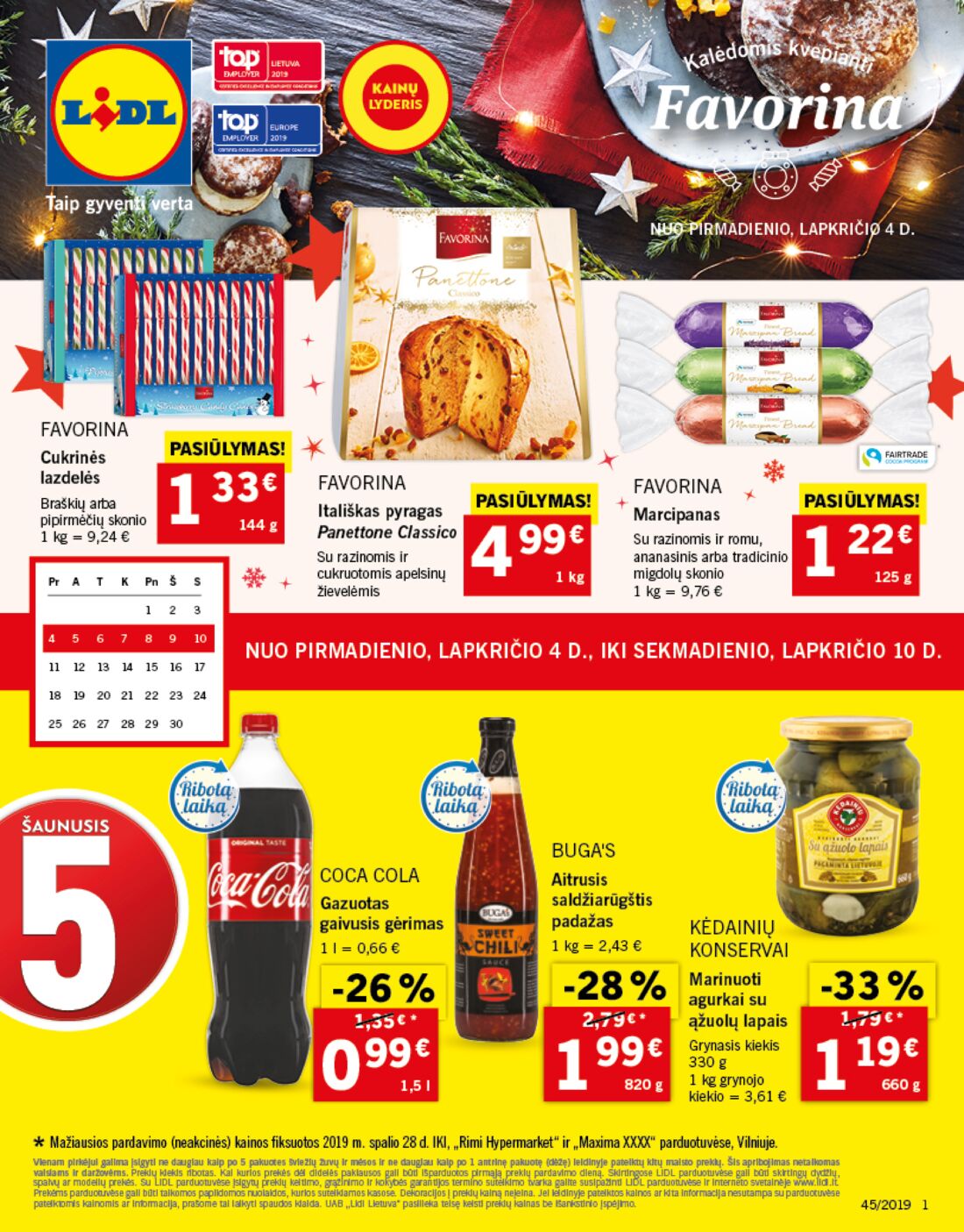 Lidl savaitinis leidinys akcijos nuo 
  2019-11-04 iki 
  2019-11-10 | Leidinukas.lt puslapis 1