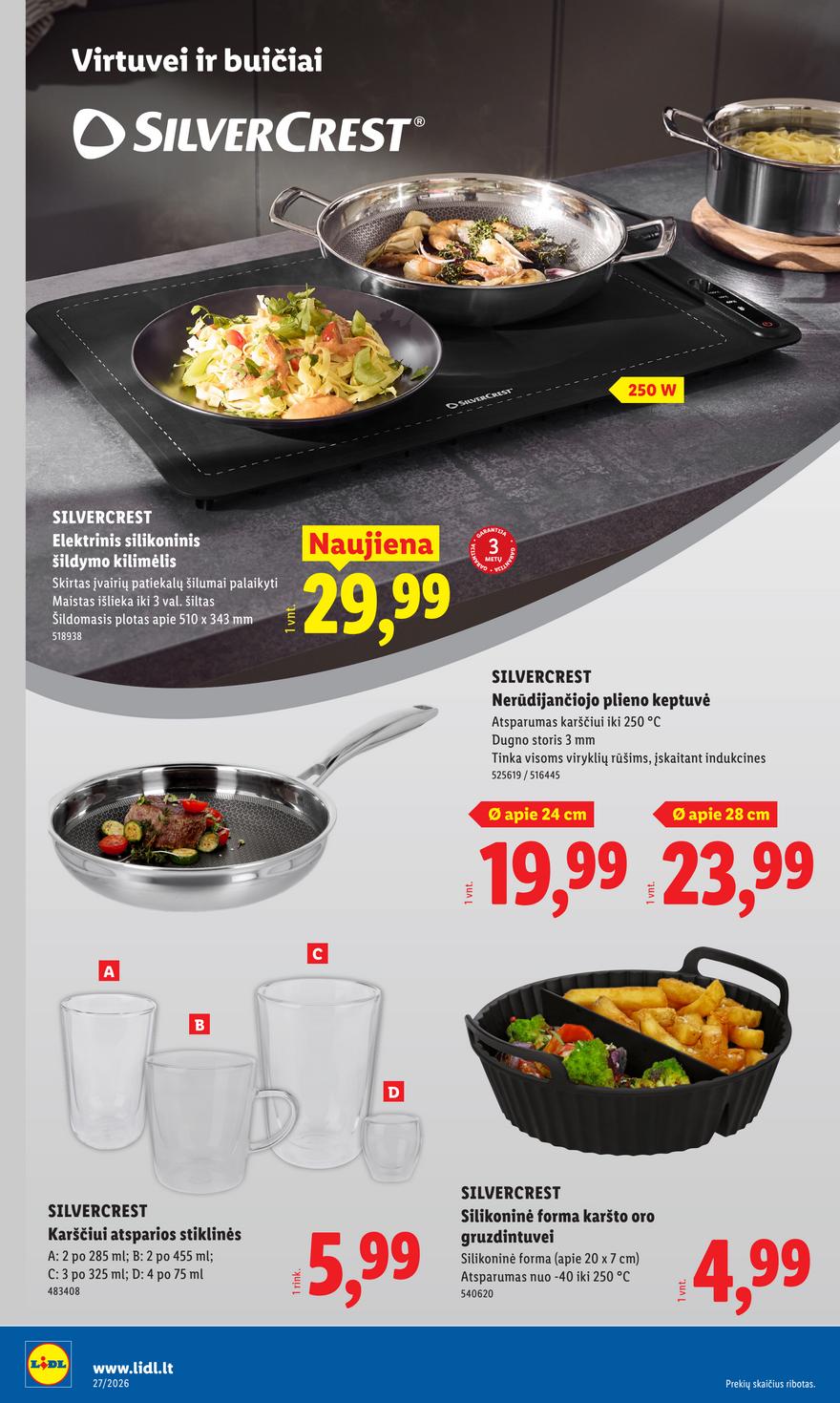 Lidl leidinys akcijos nuo 
  2026-06-29 iki 
  2026-07-05 | Leidinukas.lt puslapis 20