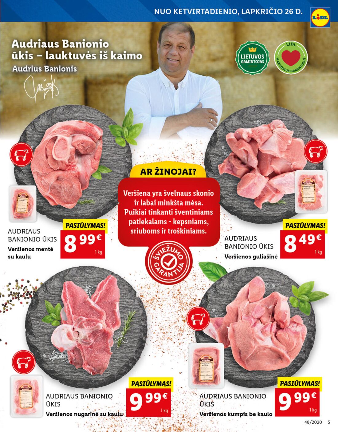 Lidl savaitinis leidinys akcijos nuo 
  2020-11-23 iki 
  2020-11-29 | Leidinukas.lt puslapis 5