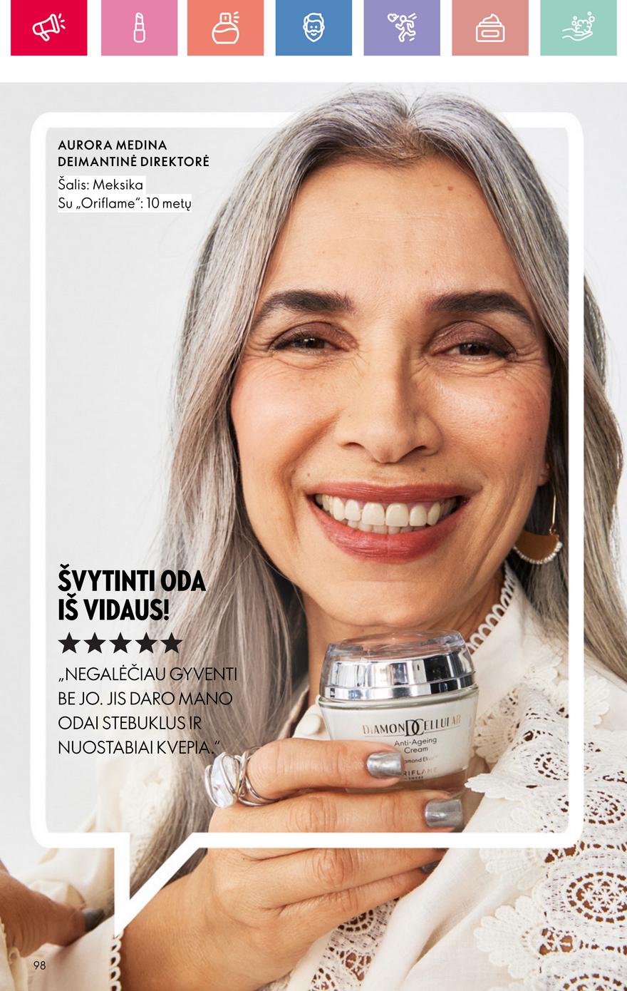 Oriflame katalogas akcijos nuo 
  2025-06-01 iki 
  2025-06-21 | Leidinukas.lt puslapis 98