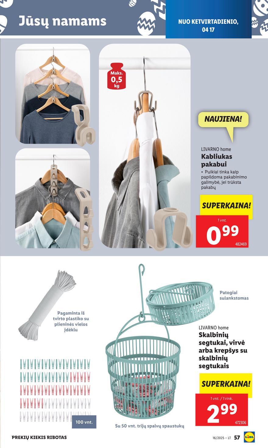 Lidl ne maisto leidinys akcijos nuo 
  2025-04-14 iki 
  2025-04-19 | Leidinukas.lt puslapis 51