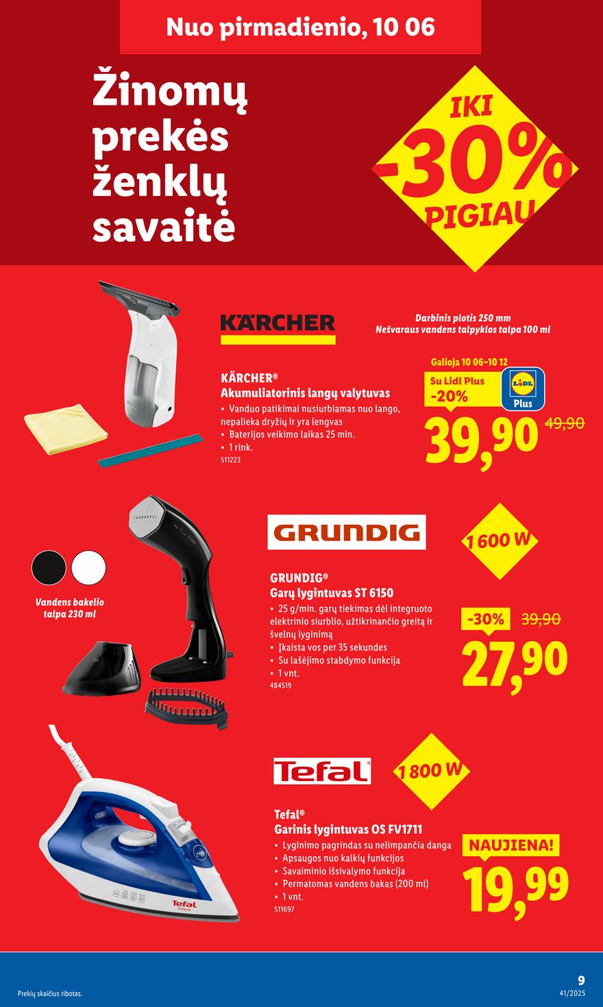 Lidl leidinys akcijos nuo 
  2025-10-06 iki 
  2025-10-12 | Leidinukas.lt puslapis 9