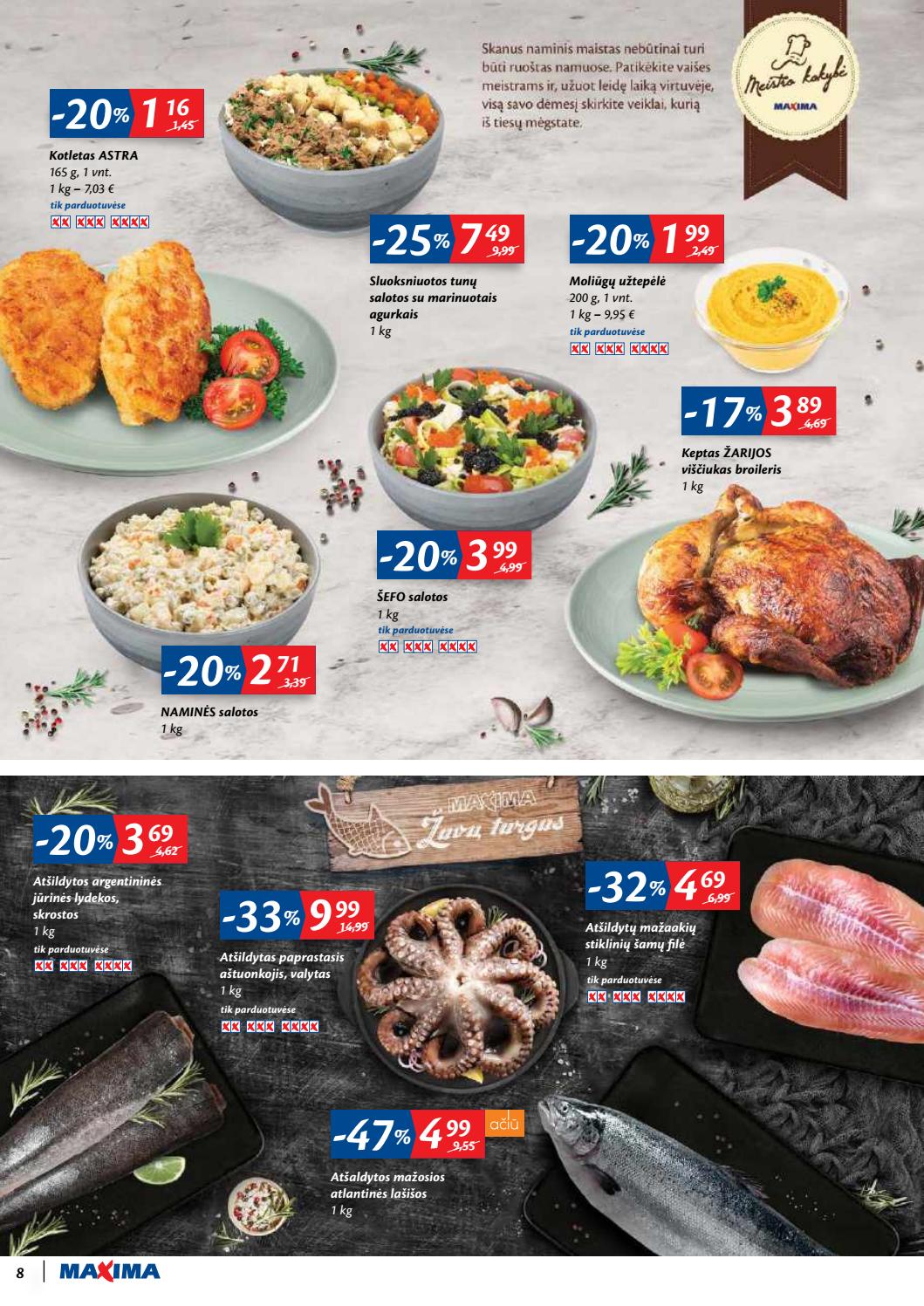 Maxima kaininis leidinys akcijos nuo 
  2020-08-25 iki 
  2020-08-31 | Leidinukas.lt puslapis 8