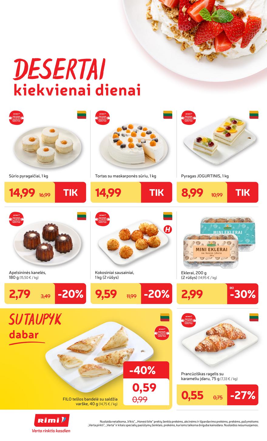 Rimi savaitinis leidinys  akcijos nuo 
  2025-07-29 iki 
  2025-08-04 | Leidinukas.lt puslapis 14