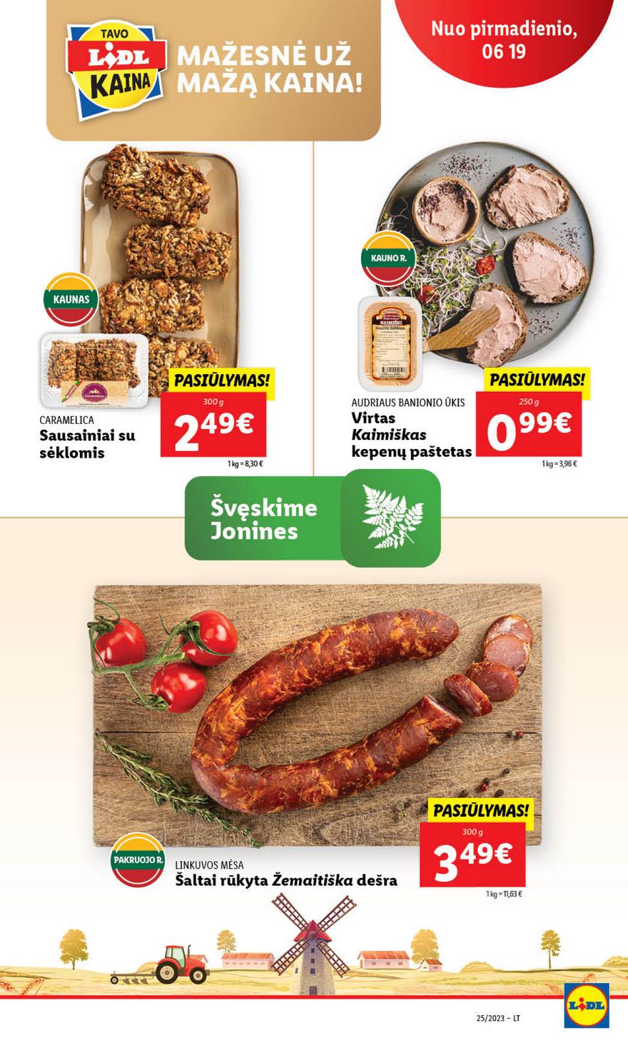 Lidl pasiūlymai akcijos nuo 
  2023-06-19 iki 
  2023-06-25 | Leidinukas.lt puslapis 20